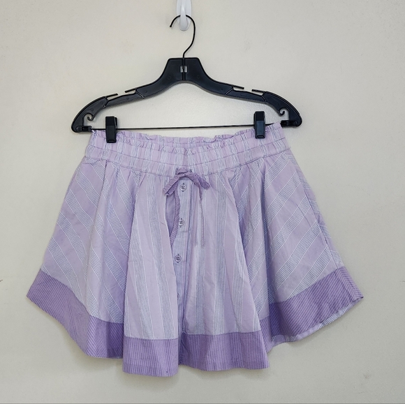 Women's Aerie Purple Boxer Skort Sz Medium - Picture 2 of 9